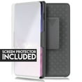 thumbnail image 6 of for 6.1" Samsung Galaxy S10 Holster Belt Clip Built-in Kickstands Raised Bevel Design Enhance Camera and Screen Protection Hybrid Rugged Hard Back Shockproof Armor Impact Bumper Phone Case Black, 6 of 7