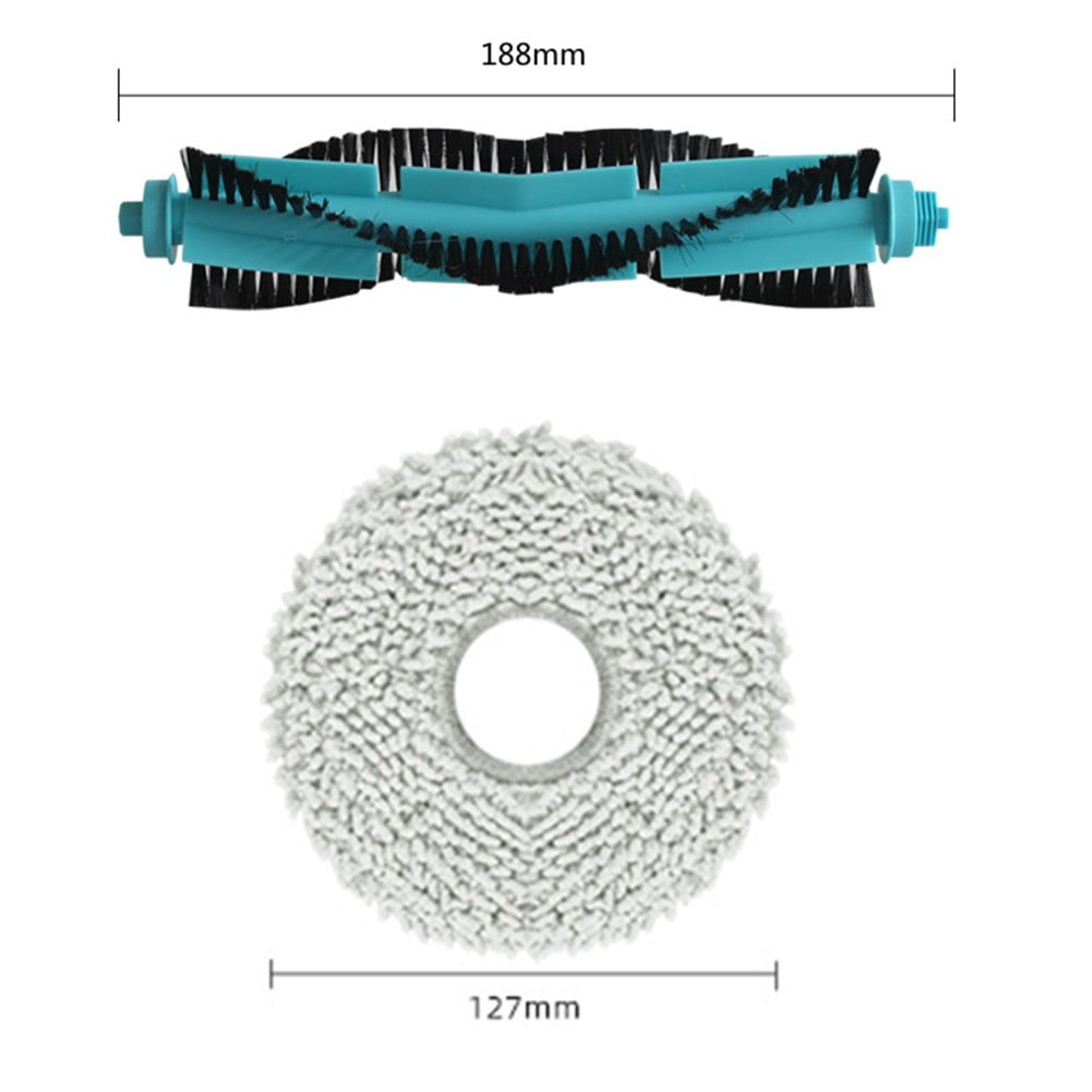 For Cecotec For Conga 11090 Spin Spare Parts Main SIde Brush Filter Mop  Cloth Household Supplies Cleaning Vacuum Parts