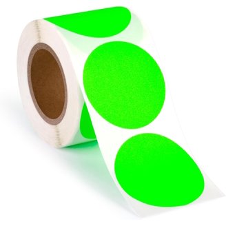1000-Pack Gold Color Coding Dot Stickers - 1/2 Inch Diameter, Strong Adhesive, For Organizing, Sealing, Labeling