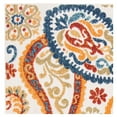 thumbnail image 5 of SAFAVIEH Cabana Allycia Cream/Navy 4'X6' Indoor/Outdoor Area Rug Cream/Navy, 5'3" x 7'6", 5 of 7