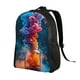 thumbnail image 2 of Fotbe Modern Art Red And Blue Colors Mochila de Viaje para Laptop, Mochila Ejecutiva Delgada y Resistente 15.6", 2 of 8