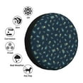 thumbnail image 4 of Fotbe blue insects Pattern Spare Tire Cover Thickening Universal Fit for Jeep, Trailer, RV, SUV, Truck, Tough Tire Wheel Soft Cover-15 inch, 4 of 6