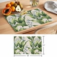 thumbnail image 6 of Spring Flower Placemats Set of 2, Campanula Isophylla Non-Slip Place Mats Washable Table Mats for Kitchen Dining Table Decorations Indoor/Outdoor, 6 of 9