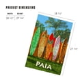 thumbnail image 4 of Lantern Press 1000 Piece Jigsaw Puzzle, Paia, Surfboard Fence, 4 of 5