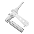thumbnail image 4 of Universal Toilet Tank Replacement Kit Toilet Handle Plastic Modern Design Toilet Tank Repair 5.9×4.7×1.4in 1Set, 4 of 5