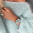 thumbnail image 2 of Suéter de mohair, ropa de mujer, suéter de punto de otoño e invierno europeo y americano, suéter casual de moda, ropa de mujer, 2 of 6