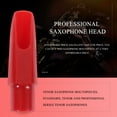 thumbnail image 2 of HIAKDOFT 1Set Red ABS Saxophone Mouthpiece for Professional Users Rich Tone, 2 of 8