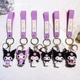 thumbnail image 2 of Sanrio Kuromi-Llavero colgante de muñeca, accesorios de mochila de coche, regalo para niños Fivean unisex, 2 of 2