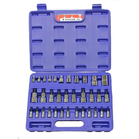 

VIM Tool TMS34PF 34-Piece Torx Master Impact Driver/Socket Set
