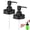 Black, variant on Wiywef Mason Jar Liquid Soap Dispenser Lids Pump 2pcs Stainless Steel Bottles Lid Pumps Replacement for Regular Canning Lids