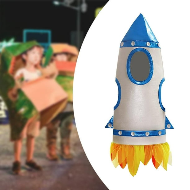 Disfraz de cohete para niños, ropa para fiestas temáticas, cumpleaños, carnaval y vacaciones S