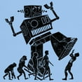 thumbnail image 3 of CafePress - Robot Apocalypse T Shirt - Men's Classic Graphic T-Shirt, 3 of 4