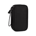 thumbnail image 2 of Jumpingount Bolsa de aseo de viaje de doble capacidad, bolsa de almacenamiento de cables de datos impermeable y a prueba de polvo, accesorios Viajes, Equipaje y Accesorios Varios negro trompeta, 2 of 6