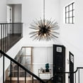 thumbnail image 5 of AA Warehousing 12 Light Sputnik Chandelier in Black finish - 29.40Wx29.40Lx21H in., 5 of 5