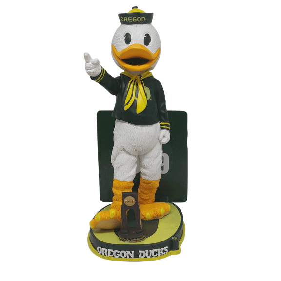 Puddles the Duck Oregon NCAA Men's Basketball Nat Champ bobblehead - Only 216
