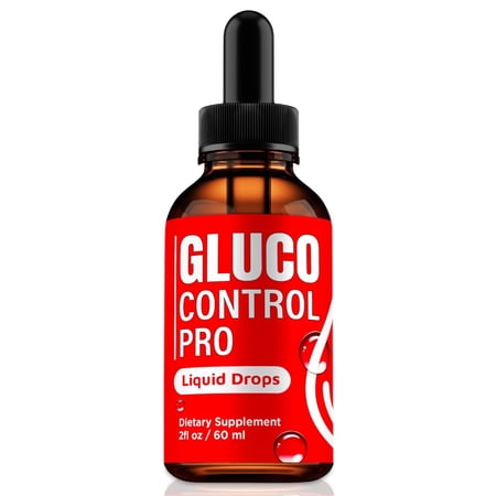 Gluco Control Pro Liquid Drops - Blood Support Formula, Official GlucoControl to Maintain Overall Wellness, All Natural Glucose Control to Support Healthy Lifestyle, Gotas Reviews (30 Servings)