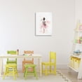 thumbnail image 3 of Stupell Industries Shabby Chic Speckled Ballerina View Canvas Art, 16 x 24, by Creative Studio, 3 of 8