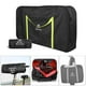 thumbnail image 4 of Viaje Bolsas de Bicicleta Plegables con Bolsa de Almacenamiento Accesorios de Bicicleta Gruesos Portátiles de Bicicleta Sólida Caja de Transporte Pleg Verde Soledad  Caja de carreras de bicicleta, 4 of 10