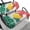 Watercolor Lemon, variant on HUIACONG Citrus Splash Gifts Golf Cart Seat Covers for Travel Outdoor, Golf Cart Seat Covers and Backrest Cover Universal