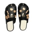 thumbnail image 2 of Pantuflas de PVC para mujer de verano, cómodas, con puntera redonda y forro ultra suave, color negro, talla 36-37, 2 of 8