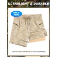 thumbnail image 6 of APTRO Mens Swim Trunks with Compression Liner 5" Quick Dry Bathing Suit Swim Shorts with Zipper Pockets Board Shorts Swimsuit Brown Leaves M, 6 of 8