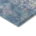 thumbnail image 3 of Addison Rugs Mayfield Premium Machine Washable Transitional Abstract Aqua Runner Rug, 2'3" x 7'6", 3 of 6