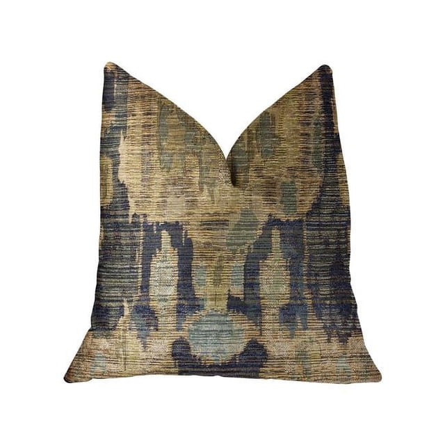 Plutus PBRA2311-2222-DP Coussin de Luxe Vert Vallée des Ours , 22 x 22 Po.