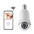 thumbnail image 4 of Fiudx Cámara Panorámica, Diseño de Cabezal de Lámpara Doble de 360°, Monitoreo Remoto Hd 1080P, Función de Intercomunicación de Voz Bidireccional, Vigilancia de Seguridad para El Hogar, Control Por T, 4 of 6