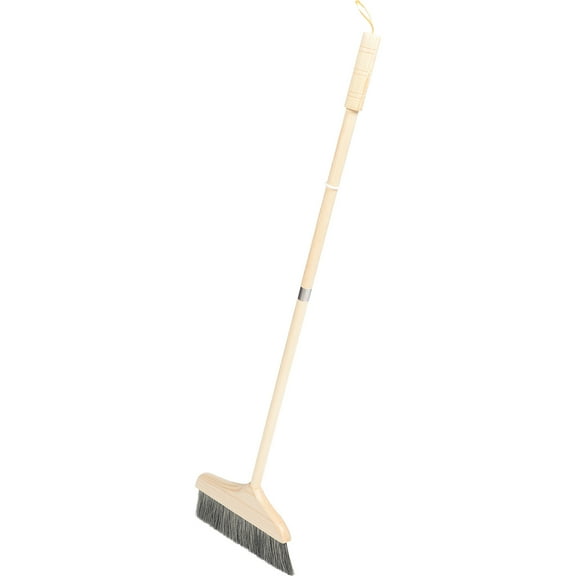 Vacuum Outdoor Wooden Long Handle Broom Easy Storage