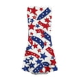 thumbnail image 4 of Women's Stylish Square Neck Dress, Sleeveless Summer Sundress with Independence Day Theme, Lightweight Fabric for Outdoor Fun,Blue 2XL, 4 of 4