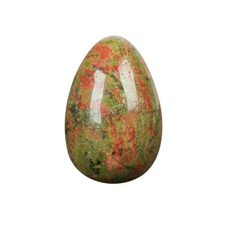 

Pgeraug Pendants Natural Eggs Stone Healing Stone Massage Stone Playing Auxiliary Massage Beauty Stone Home Decoration Stone Ores L