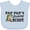 AE-Light Blue, variant on Inktastic Pap Pap's Fishing Buddy Boys Baby Bib