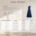 thumbnail image 5 of TiaoBug Girls' Sleeveless One Shoulder Rhinestone Satin Long Dress for Wedding Party Pageant Gown Pink 16, 5 of 5