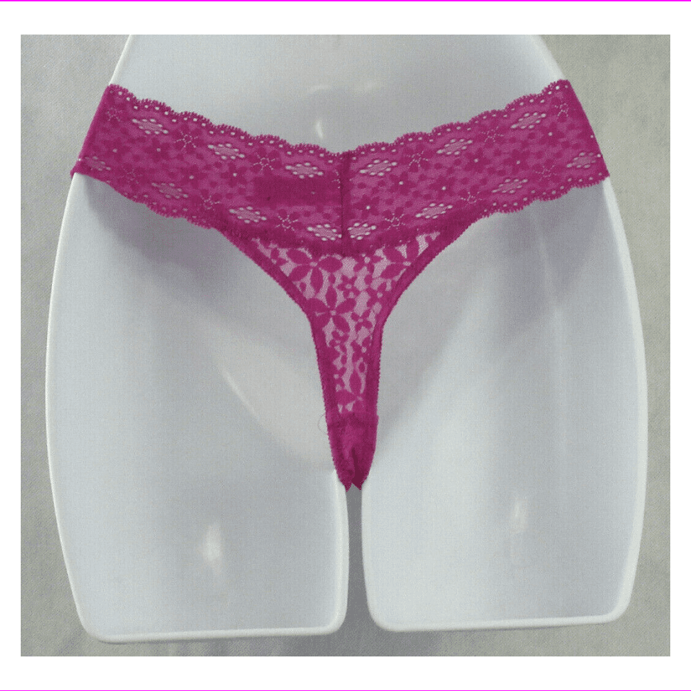 Wacoal Womens Lace to Love Hi Waist Thong Panty Thong Panties