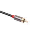 thumbnail image 4 of Paquete de 2 cables de audio estéreo divisor auxiliar a 2 Y de 3,5 mm, tipo , conductor OFC, chaqueta de de flexibilidad, doble SM SunniMix Adaptador de cable de audio, 4 of 7