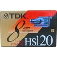 thumbnail image 1 of TDK HS120 8mm High Standard Video Cassette Tape, 1 of 1