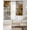 Brown, variant on Farmhouse Sunflower Black Out Curtains 72 Inch Long, Light Blocking Drapes with Black Liner, Vintage Daisy Butterflies Rustic Burlap Thermal Blackout Curtains for Bedroom Living Room 52"x72" 2 Panels