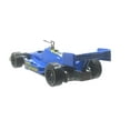 thumbnail image 2 of Christmas Ornament for Fiat 500 Race Car Blue Yellow Lightning Decal, 2 of 3