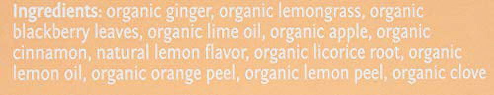 Steep By Bigelow Organic Herbal Tea Lemon Ginger, 20 Bags 2 boxes