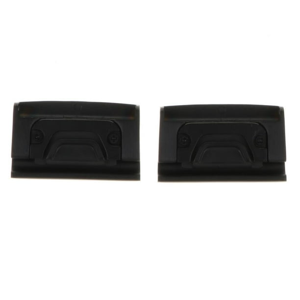 1 Par de Adaptador de Correa de Reloj Duradero de para Reloj Inteligente Fr Fenix Negro 5
