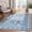 Blue / Grey, variant on Safavieh  Kazak Arbana Traditional Oriental Rug Blue/Cream 2' x 8' Runner 8' Runner Runner, Indoor Living Room, Bedroom, Dining Room Cream Runner