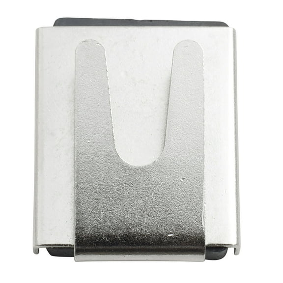 RoadPro RP-234 Magnetic CB Mic Holder CB Microphone Magnet Clip CB Radio Hand Mic Mount Silver