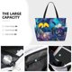 thumbnail image 3 of Fotbe Underwater Turtle Dolphin Octopus Bolsa de Viaje para Playa - Resistente al Agua, Bolsa Tote de Gran Capacidad y Ligera con 7 Bolsillos para Mujeres y Hombres, 3 of 7