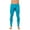 Aqua, variant on Men's Gregg Homme 190426 Yoga Breathable Legging (Blue L)