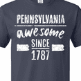 thumbnail image 4 of Inktastic Pennsylvania Awesome Since 1787 T-Shirt, 4 of 5