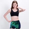 thumbnail image 3 of Pantalones cortos de lentejuelas que cambian de Color para mujer, pantalones cortos de cintura alta, ropa de baile S jinwen Pantalones cortos de mujer, 3 of 8