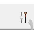 thumbnail image 2 of Brass Hammer, 2.6 lb Head, 13-3/4 in Long, 2 of 3