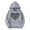 Gray, variant on Cavosen Cute Sweatshirts for Teen Girls Boys Toddler to Big Kids Long Sleeve Hooded Pullover Sweatshirts Heart Print Hoodies Fashion Sweatshirts Tops with Pocket Beige 3T
