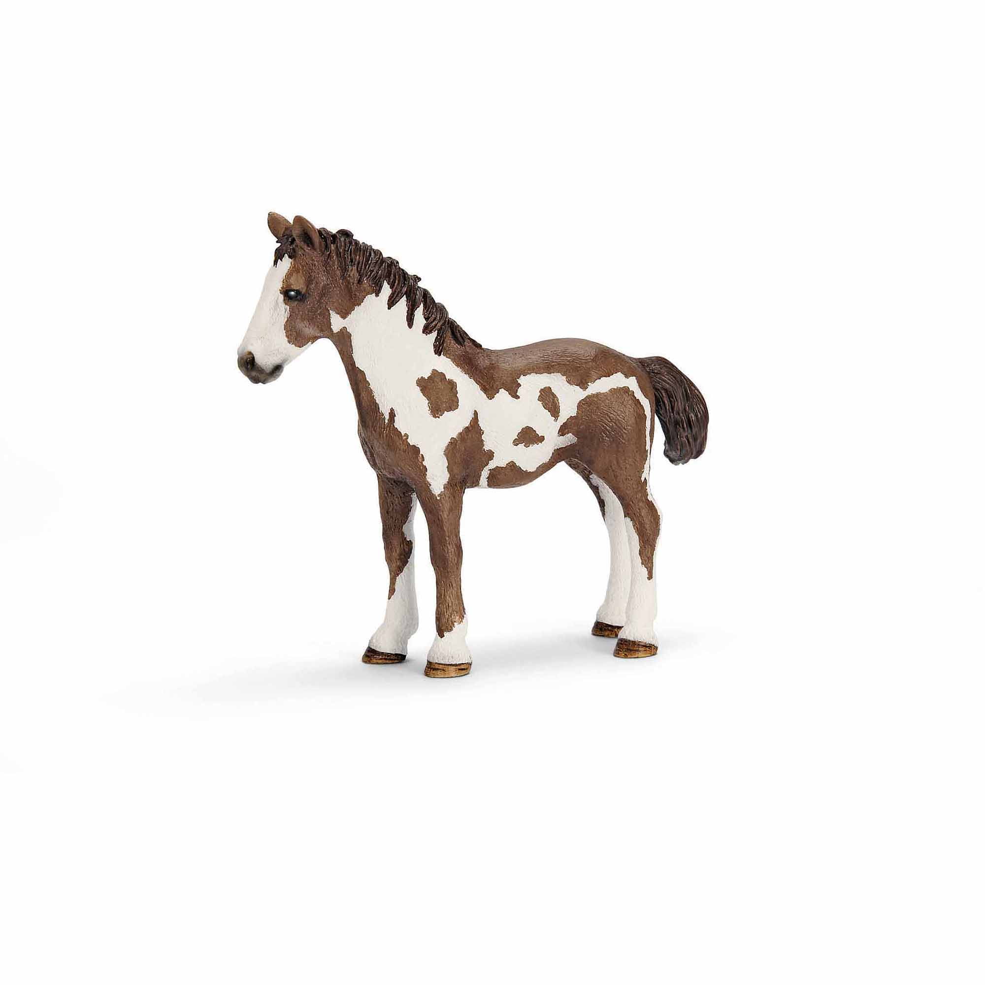 Schleich Pinto Yearling Toy Horse