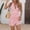 Pink, variant on Elvqul Shorts for Women Wide Leg Rompers Pockets Loose Beach Solid Holiday Sleeveless Womens Shorts Summer